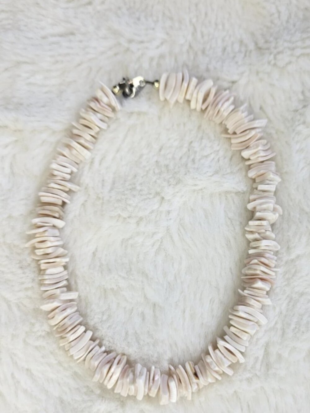 Delicate Pink Shell Anklet - Picture 3 of 3